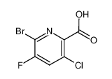 6-溴-3-氯-5-氟吡啶甲酸