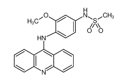4-(9-吖啶基氨基)-N-(甲磺酰基)-间甲氧基苯胺