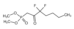 (2-氧代-3,3-二氟庚基)膦酸二甲酯