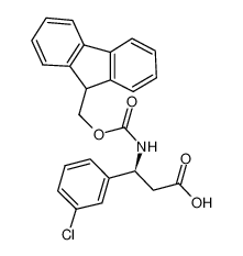 fmoc-(s)-3-氨基-3-(3-氯苯基)-丙酸