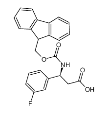 fmoc-(s)-3-氨基-3-(3-氟苯基)-丙酸