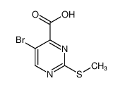 2-(甲硫基)-5-溴-4-嘧啶甲酸