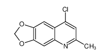 8-氯-6-甲基-[1,3]二氧戊环并[4,5-g]喹啉