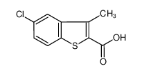 5-氯-3-甲基-1-苯并噻吩-2-甲酸