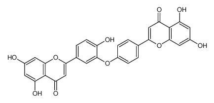 似梨木双黄酮-7-O-Β-D-吡喃葡萄糖苷