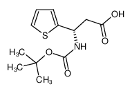 (S)-3-((叔丁氧羰基)氨基)-3-(噻吩-2-基)丙酸