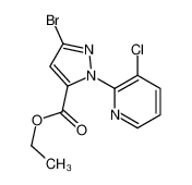 3-溴-1-(3-氯吡啶-2-基)-1H-吡唑-5-羧酸乙酯