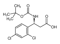 N-Boc-(S)-3-氨基-3-(2,4-二氯苯基)-丙酸