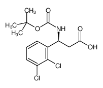 (S)-3-((叔丁氧羰基)氨基)-3-(2,3-二氯苯基)丙酸