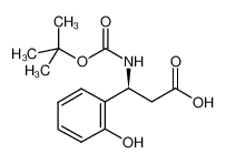 (S)-3-((叔丁氧羰基)氨基)-3-(2-羟基苯基)丙酸