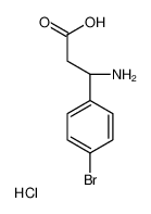 (R)-3-氨基-3-(4-溴苯基)丙酸盐酸盐