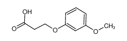 3-(3-甲氧基苯氧基)丙酸