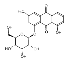 大黄酚-1-O-葡萄糖苷