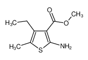 2-氨基-4-乙基-5-甲基噻吩-3-羧酸甲酯