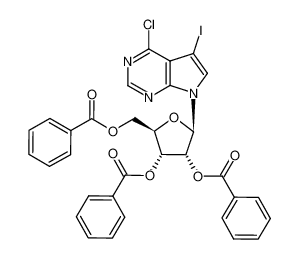(2R，3R，4R，5R)-2 - ((苯甲酰氧基)甲基)-5-(4-氯-5-碘-7H-吡咯并[2，