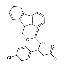 (S)-3-(4-氯苯基)-3-(Fmoc-氨基)丙酸