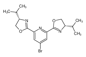 (4S,4'S)-2,2'-(4-溴吡啶-2,6-二基)双(4-异丙基-4,5-二氢恶唑)