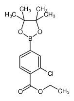4-乙氧基羰基-3-氯苯硼酸频那醇酯