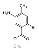 5-氨基-2-溴-4-甲基苯甲酸甲酯
