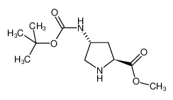 (2S,4R)-4-(叔丁氧基羰基氨基)吡咯烷-2-羧酸甲酯