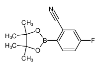 5-氟-2-(4,4,5,5-四甲基-1,3,2-二氧硼烷)-苯甲腈