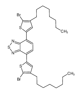 4，7-双(5-溴-4-正辛基-2-噻吩基)-2，1，3-苯并噻二唑
