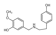 N-(对羟基苯乙基)-N-(3-羟基-4-甲氧基)苄胺