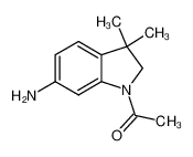 1-(6-氨基-3,3-二甲基吲哚啉-1-基)乙酮