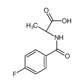 2-(4-氟苯甲酰胺基)丙酸