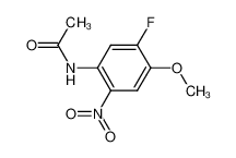 N-(5-氟-4-甲氧基-2-硝基苯基)乙酰胺