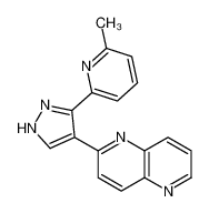 2-(3-(6-甲基吡啶-2-基)-1H-吡唑-4-基)-1,5-萘啶