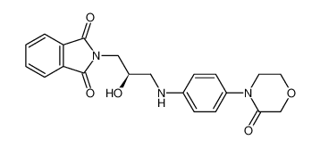 (R)-2-(2-羟基-3-((4-(3-氧代吗啉)苯基)氨基)丙基)异吲哚啉-1,3-二酮