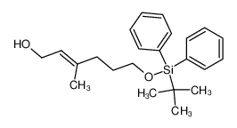 (E)-6-((叔-丁基二苯基甲硅烷基)氧代)-3-甲基己-2-烯-1-醇