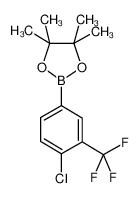 2-(4-氯-3-(三氟甲基)苯)-4，4，5，5-四甲基-1，3，2-二氧杂硼烷