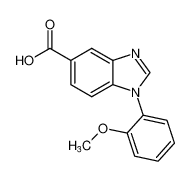 1-(2-甲氧基苯基)-1H-苯并[d]咪唑-5-羧酸