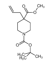 1-叔丁基 4-甲基 4-烯丙基哌啶-1，4-二羧酸酯