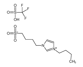 1-丁基-3-(4-磺基丁基)-1H-咪唑-3-鎓三氟甲烷磺酸酯