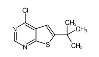 6-(叔丁基)-4-氯噻吩并[2,3-d]嘧啶