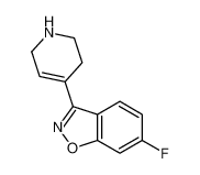 6-氟-3-(1，2，3，6-四氢-4-吡啶基)-1，2-苯并异噁唑