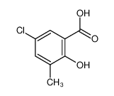 5-氯-2-羟基-3-甲基苯甲酸