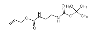 1-(烯丙氧基羰基)-4-(叔丁氧基羰基)乙基二胺