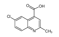 6-氯-2-甲基喹啉-4-羧酸