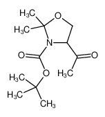 4-乙酰基-2，2-二甲基噁唑啉-3-羧酸叔丁酯
