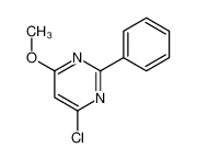 4-氯-6-甲氧基-2-苯基嘧啶