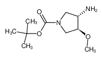 反式-3-氨基-4-甲氧基吡咯烷-1-甲酸叔丁酯