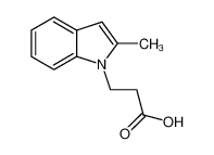 3-(2-甲基-吲哚-1-基)-丙酸