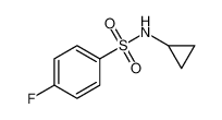 N-环丙基-4-氟苯磺酰胺