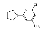 2-氯-4-甲基-6-(吡咯烷-1-基)嘧啶