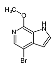 4-溴-7-甲氧基-1H-吡咯并[2，3-c]吡啶