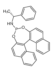 (S，R)-(+)-(3，5-二氧杂-4-磷杂环庚二烯并[2，1-a:3，4-a′]二萘-4-基)-(1-苯基乙基)胺